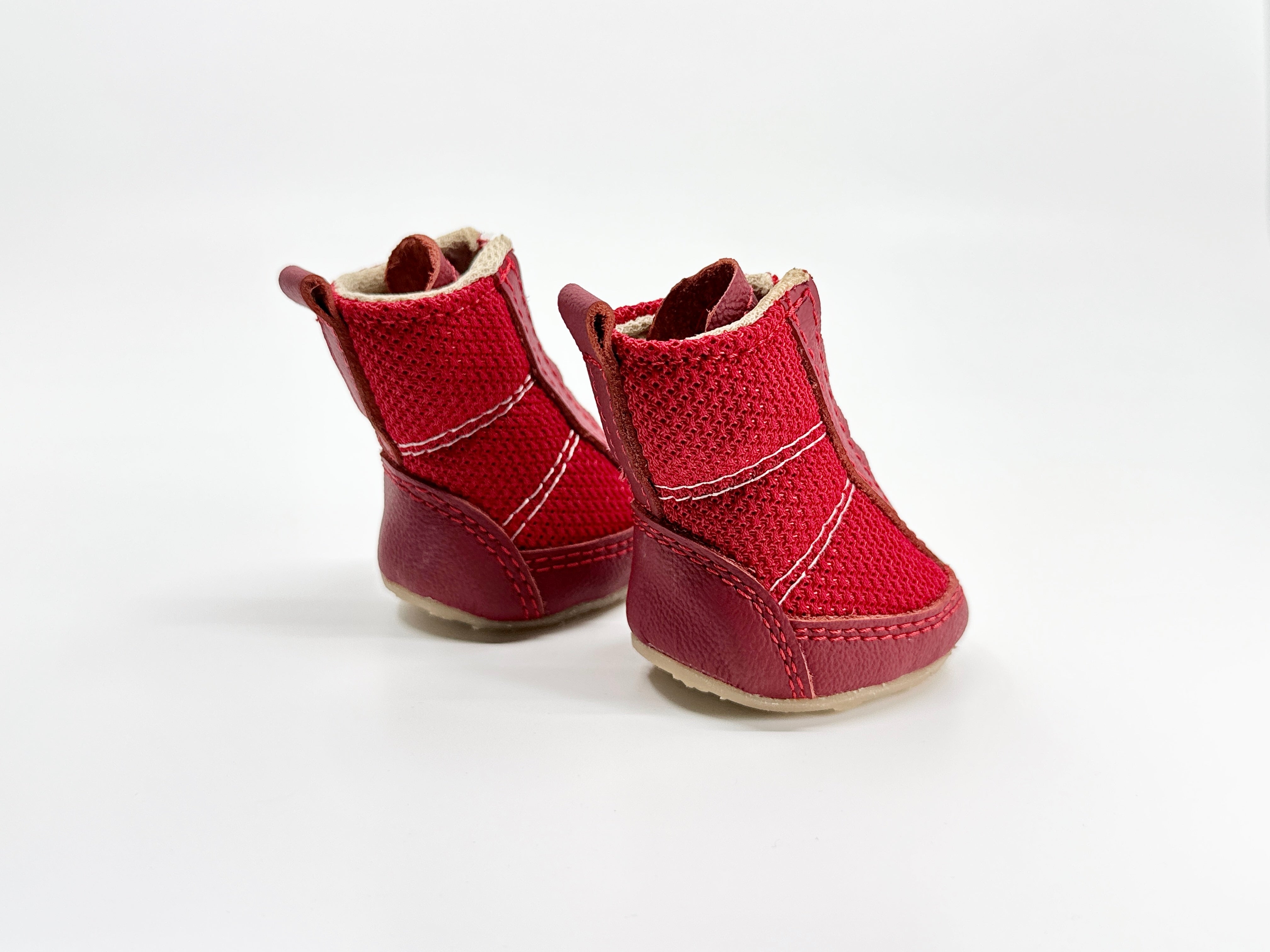 LEON Fiery Red Dog Boots